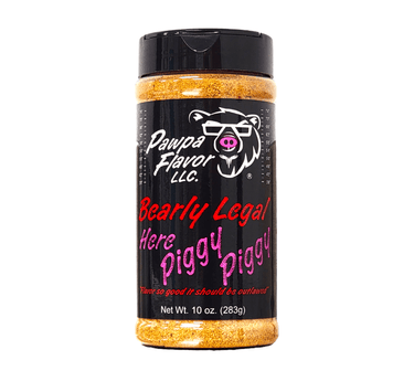 Pawpa Flavor LLC Bearly Legal Here Piggy Piggy